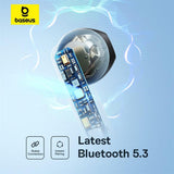 Casti Baseus Bowie E16 (A00061900313-01), Bluetooth 5.3, True Wireless, Touch Control, Waterproof, Albastru