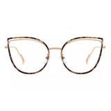 Techsuit Anti-Blue Light Glasses Reflex Metal (F95597-C13), Butterfly, Leopard