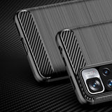 Husa de protectie Techsuit Carbon Silicone compatibil cu Xiaomi Redmi Note 11 Pro+ 5G, Negru
