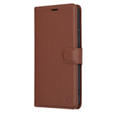 Husa de protectie Techsuit Leather Folio compatibil cu Samsung Galaxy S23 FE, Maro
