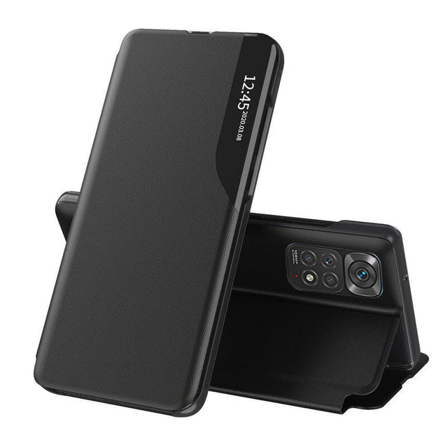 Husa de protectie Techsuit eFold Series compatibil cu Xiaomi Redmi Note 11 / Note 11S, Negru