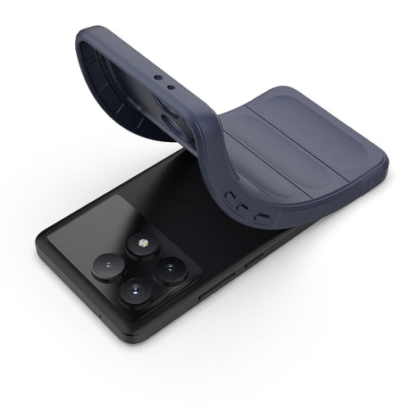 Husa de protectie Techsuit Magic Shield compatibil cu Xiaomi Poco F6 Pro, Bleu