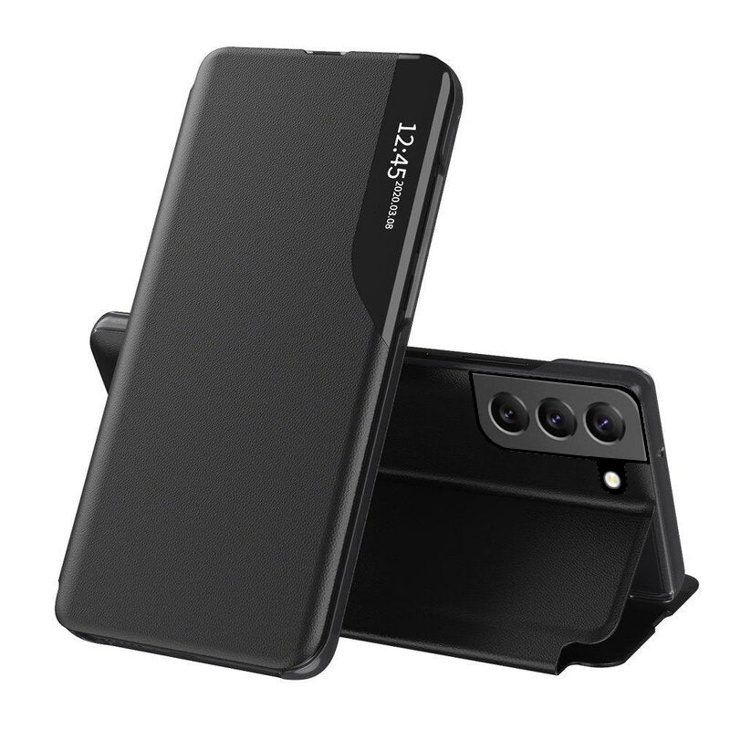 Husa de protectie Techsuit eFold Series compatibil cu Samsung Galaxy S22 Plus, Negru