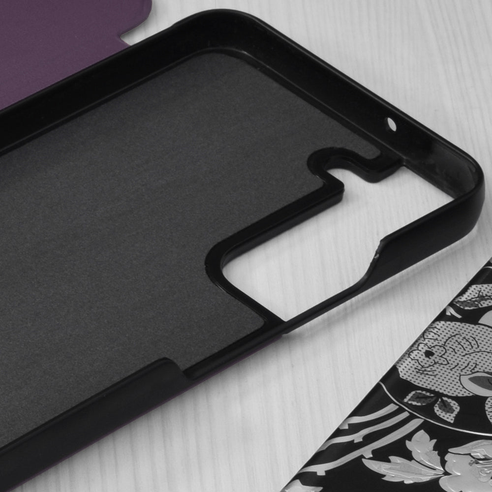 Husa de protectie Techsuit eFold Series compatibil cu Samsung Galaxy S22, Mov