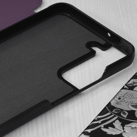 Husa de protectie Techsuit eFold Series compatibil cu Samsung Galaxy S22, Mov
