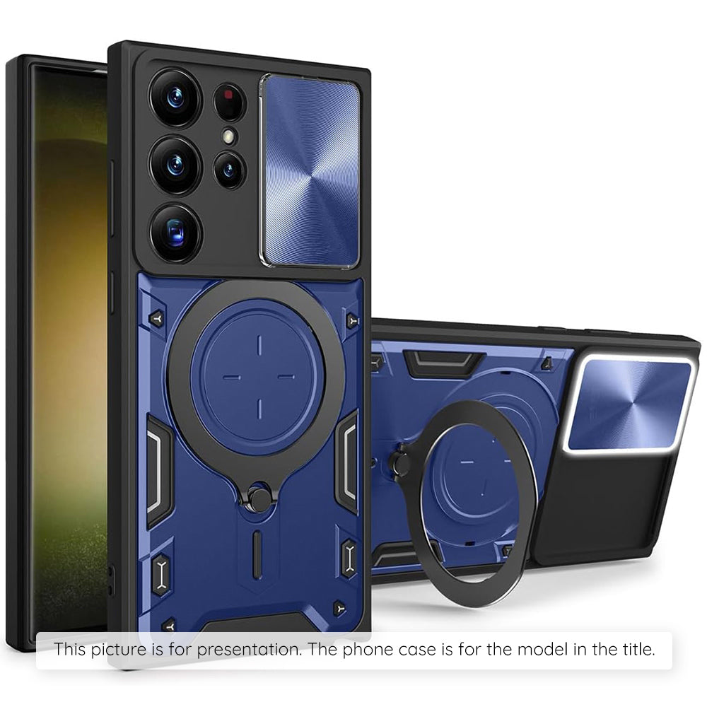Husa de protectie Techsuit CamGuard Pro compatibil cu Samsung Galaxy Z Flip8, Albastru