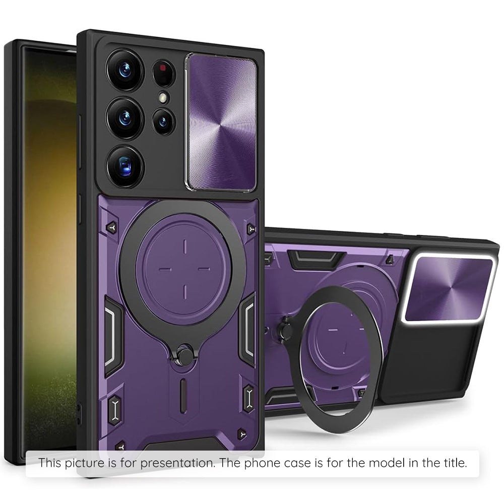 Husa de protectie Techsuit CamGuard Pro compatibil cu Samsung Galaxy Z Flip8, Mov