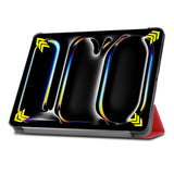 Husa de protectie tableta Techsuit FoldPro compatibil cu iPad Pro 13 (2024) / iPad Pro 13 (2025), Rosu