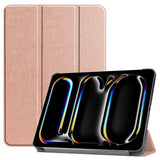Husa de protectie tableta Techsuit FoldPro compatibil cu iPad Pro 13 (2024) / iPad Pro 13 (2025), Roz Auriu