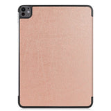 Husa de protectie tableta Techsuit FoldPro compatibil cu iPad Pro 13 (2024) / iPad Pro 13 (2025), Roz Auriu