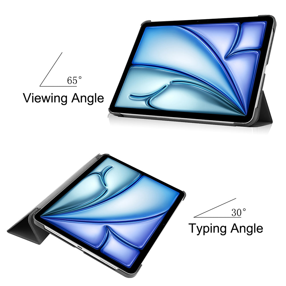 Husa de protectie tableta Techsuit FoldPro compatibil cu iPad Air 11 (2024) / Air 11 (2025) / Air 11 (2026), Negru