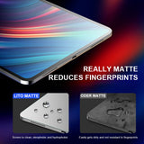 Husa de protectie tableta Lito 2.5D Classic Glass Matte compatibil cu iPad Pro 11 (2024) / iPad Pro 11 (2025), Transparent