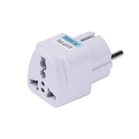 Incarcator Techsuit Travel Adapter (C524), for UK / US / AU to EU, 10A, 250V, Alb