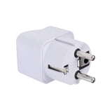 Incarcator Techsuit Travel Adapter (C524), for UK / US / AU to EU, 10A, 250V, Alb