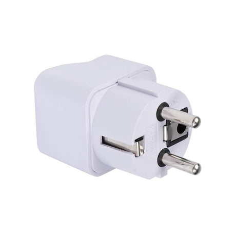 Incarcator Techsuit Travel Adapter (C524), for UK / US / AU to EU, 10A, 250V, Alb