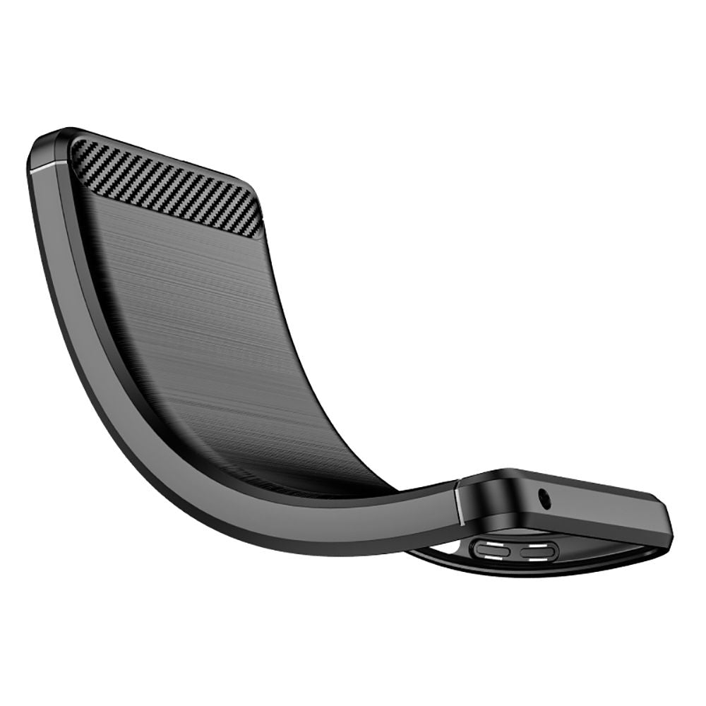 Husa de protectie Techsuit Carbon Silicone compatibil cu Motorola Moto G31 4G / Moto G41 4G, Negru