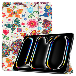 Husa de protectie tableta Techsuit FoldPro compatibil cu iPad Pro 13 (2024) / iPad Pro 13 (2025), Butterfly