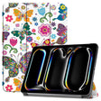 Husa de protectie tableta Techsuit FoldPro compatibil cu iPad Pro 11 (2024) / iPad Pro 11 (2025), Butterfly