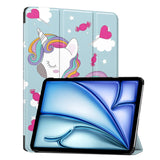 Husa de protectie tableta Techsuit FoldPro compatibil cu iPad Air 11 (2024) / Air 11 (2025) / Air 11 (2026), Unicorn