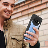 Folie de protectie Techsuit ColorVerse 360 Series + compatibil cu Xiaomi Redmi A3 / Redmi A3x, Negru