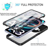 Folie de protectie Techsuit ColorVerse 360 Series + compatibil cu Xiaomi Redmi A3 / Redmi A3x, Negru