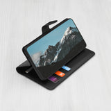 Husa de protectie Techsuit Leather Folio compatibil cu Motorola Moto G10 / Moto G20 / Moto G30, Negru