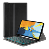 Husa de protectie tableta Techsuit CozyTab Case (with Pencil Holder/RGB Keyboard) compatibil cu iPad Pro 11 (2018/2020/2021/2022) - Black