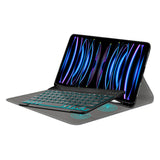Husa de protectie tableta Techsuit CozyTab Case (with Pencil Holder/RGB Keyboard) compatibil cu iPad Pro 11 (2018/2020/2021/2022) - Black