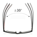 Techsuit Anti-Blue Light Glasses Reflex TR90 (F2388), Rectangular, Nisipiu Black / Green