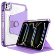 Husa de protectie tableta Techsuit Crystal Vision compatibil cu iPad Pro 11 (2024) / iPad Pro 11 (2025), Mov