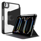 Husa de protectie tableta Techsuit Crystal Vision compatibil cu iPad Pro 11 (2024) / iPad Pro 11 (2025), Negru