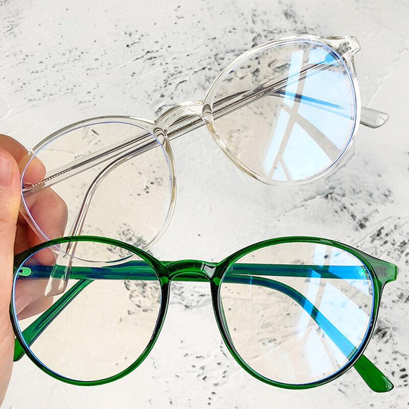 Techsuit Anti-Blue Light Glasses Reflex TR90 (F8551-C3), Round, Maro