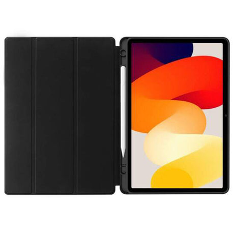 Husa de protectie tableta Techsuit Flex Trifold (with Pencil Holder) compatibil cu Xiaomi Redmi Pad SE 11", Mov