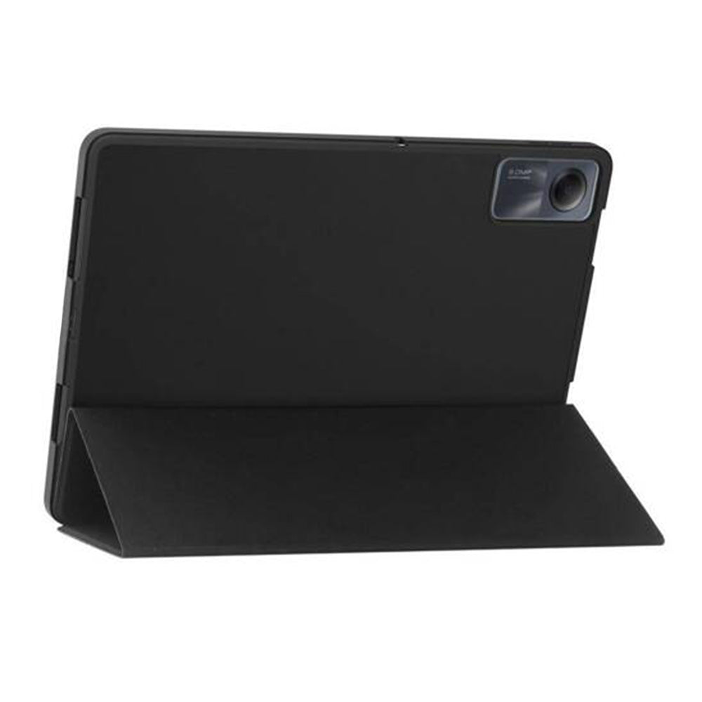 Husa de protectie tableta Techsuit Flex Trifold (with Pencil Holder) compatibil cu Xiaomi Redmi Pad SE 11", Albastru Inchis