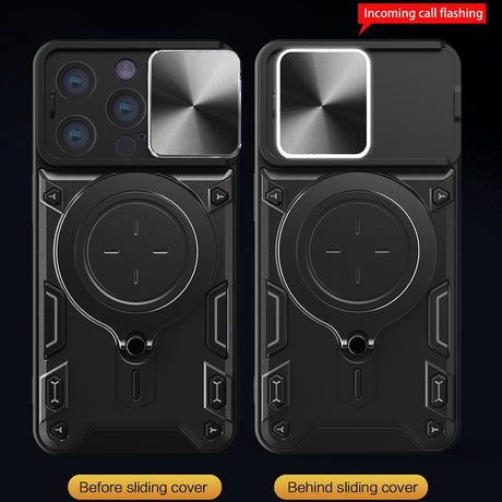 Husa de protectie Techsuit CamGuard Pro compatibil cu iPhone 14 Pro, Rosu