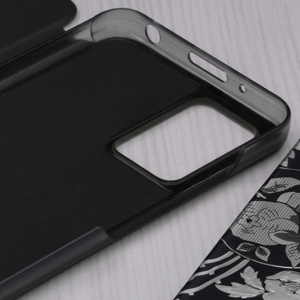 Husa de protectie Techsuit eFold Series compatibil cu Xiaomi Redmi 10 2021 / Redmi 10 2022, Negru