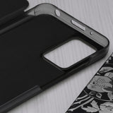 Husa de protectie Techsuit eFold Series compatibil cu Xiaomi Redmi 10 2021 / Redmi 10 2022, Negru