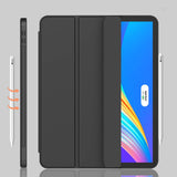 Husa de protectie tableta Techsuit Flex Trifold (with Pencil Holder) compatibil cu iPad Pro 12.9 (2018/2020/2021/2022), Albastru Cer