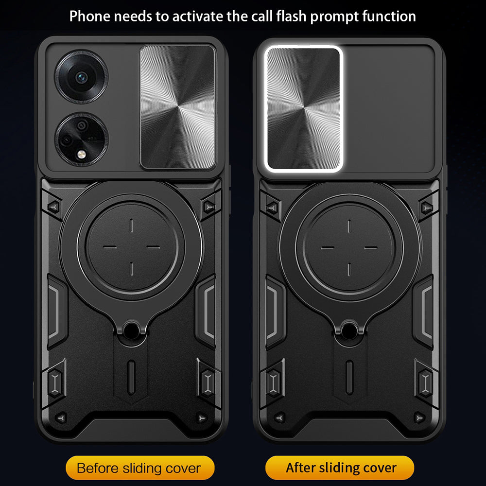 Husa de protectie Techsuit CamGuard Pro compatibil cu Oppo A98 5G, Negru