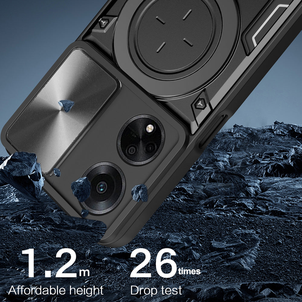 Husa de protectie Techsuit CamGuard Pro compatibil cu Oppo A98 5G, Negru