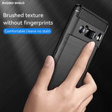 Husa de protectie Techsuit Carbon Silicone compatibil cu Google Pixel 6 Pro, Negru