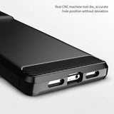 Husa de protectie Techsuit Carbon Silicone compatibil cu Google Pixel 6, Negru