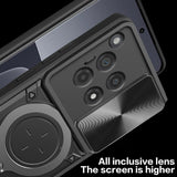 Husa de protectie Techsuit CamGuard Pro compatibil cu OnePlus 12R, Roz Auriu