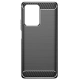 Husa de protectie Techsuit Carbon Silicone compatibil cu Xiaomi 11T / 11T Pro, Negru