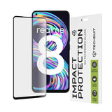 Folie de protectie Techsuit 111D Full Cover / Full Glue Glass compatibil cu Realme 8 4G / 8 Pro, Negru