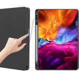 Husa de protectie tableta Techsuit Flex Trifold (with Pencil Holder) compatibil cu Samsung Galaxy Tab A9 Plus, Negru