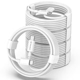 Cablu Techsuit (PCB130), Type-C to Type-C, Fast Charging, 60W, 480Mbps, Aluminum Alloy, 1m, Alb
