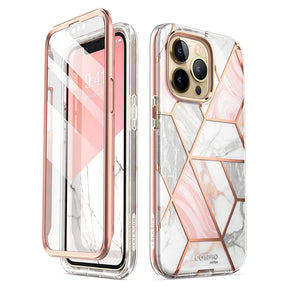 Husa de protectie i-Blason Cosmo compatibil cu iPhone 13 Pro, Marble