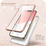 Husa de protectie i-Blason Cosmo compatibil cu iPhone 13 Pro, Marble