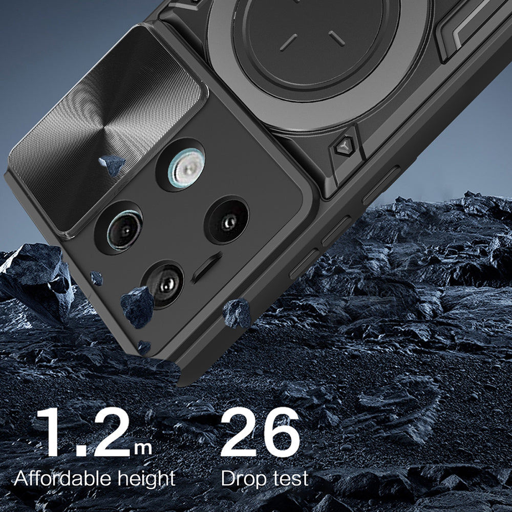 Husa de protectie Techsuit CamGuard Pro compatibil cu Xiaomi Redmi Note 13 Pro 5G / Poco X6, Negru